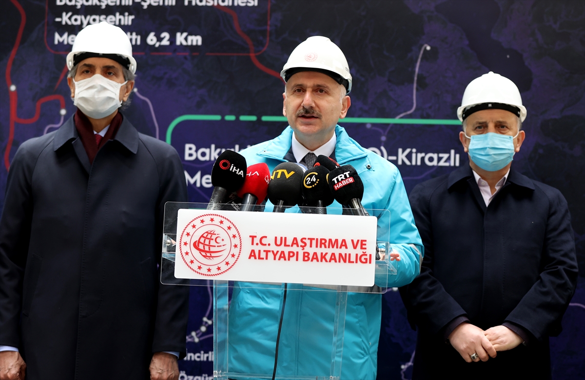 Bakan Karaismailoğlu'ndan İstanbul'a metro hattı müjdesi