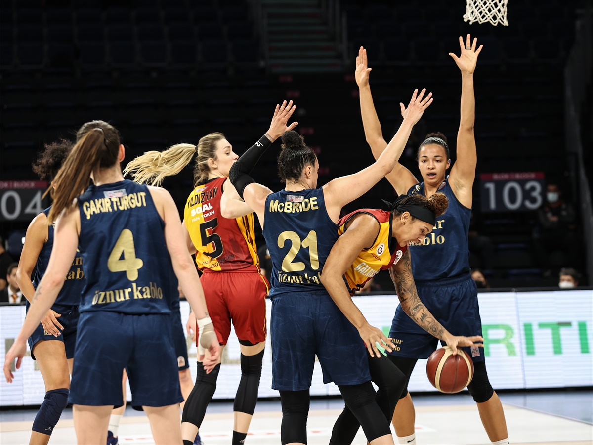 Kadınlar Basketbol Süper Ligi'nde şampiyon Fenerbahçe