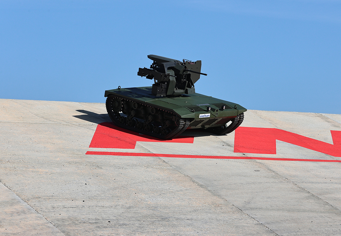 Türkiye'nin insansız kara araçları seri üretime hazırlanıyor