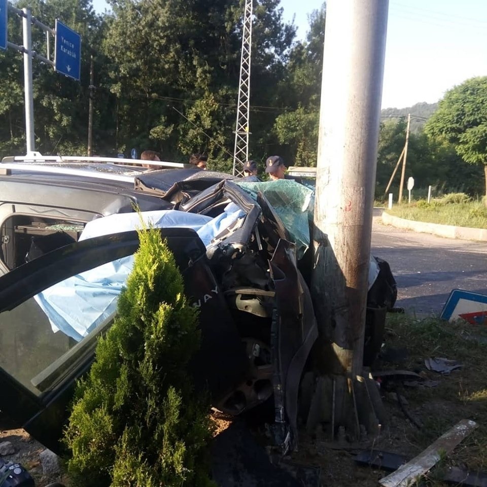 Zonguldak'ta trafik kazası: 2 ölü, 4 yaralı