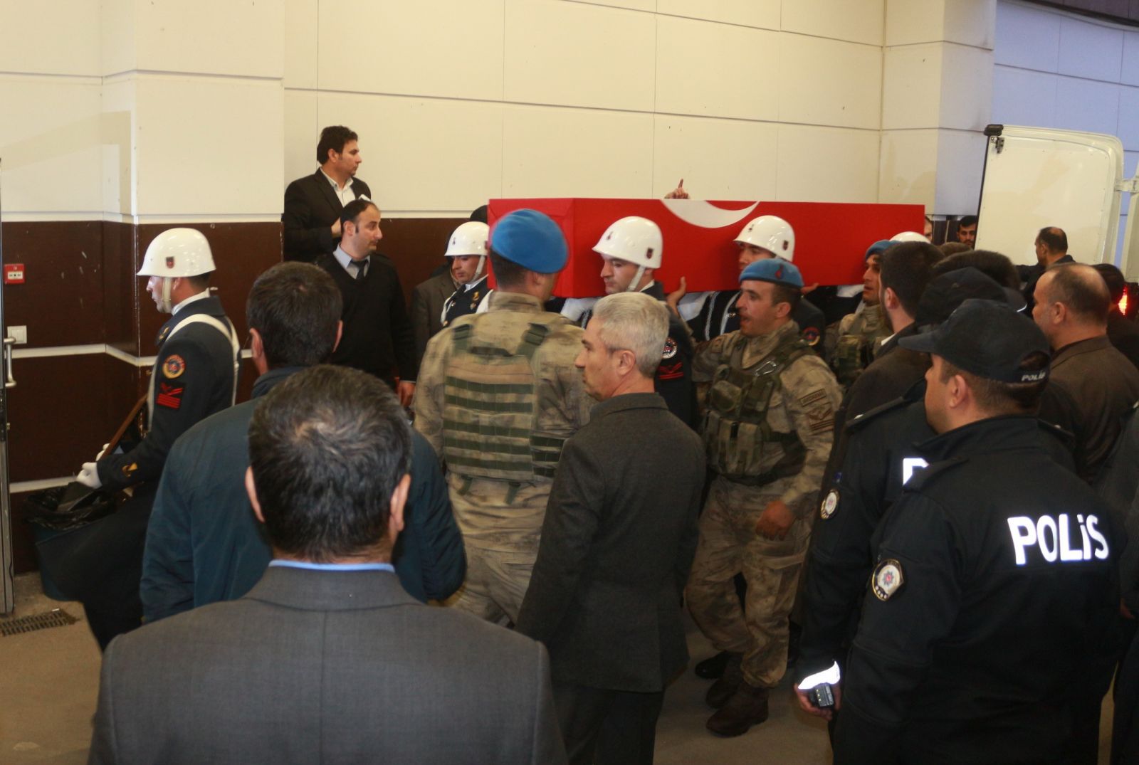 İdlib şehidi Adıyaman’da törenle karşılandı