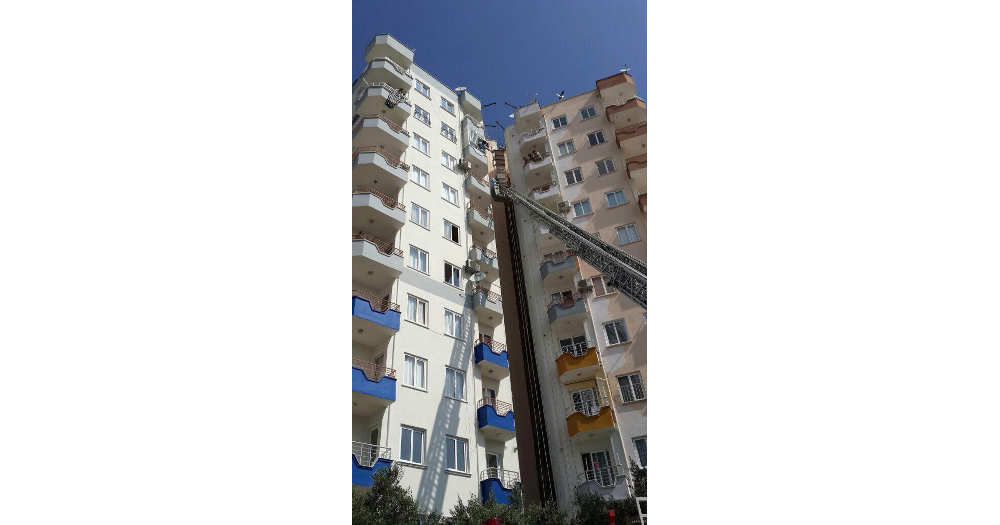 Kopan iskele halatında asılı kadılar