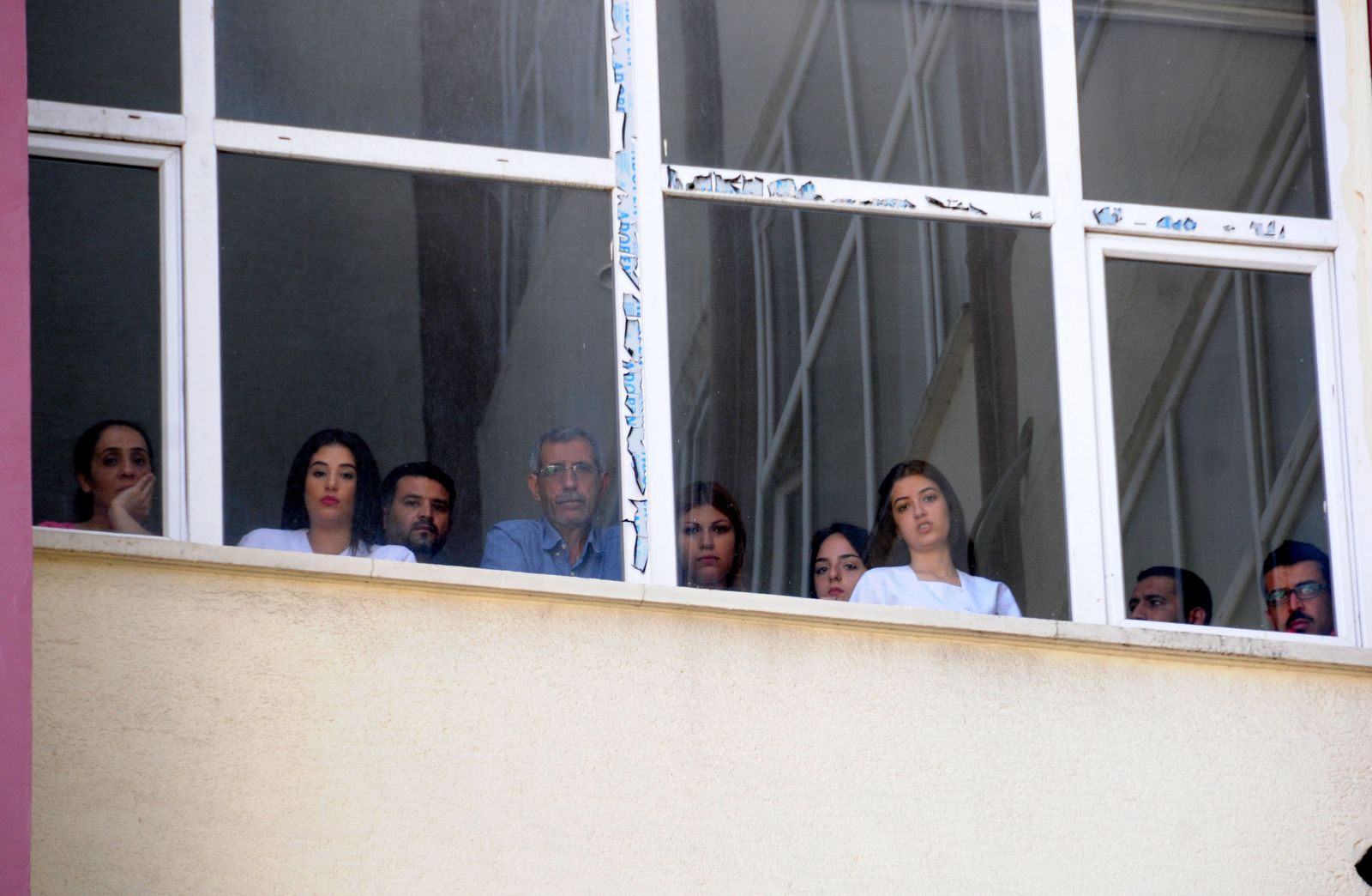 Bitlis şehidine hastanede son veda