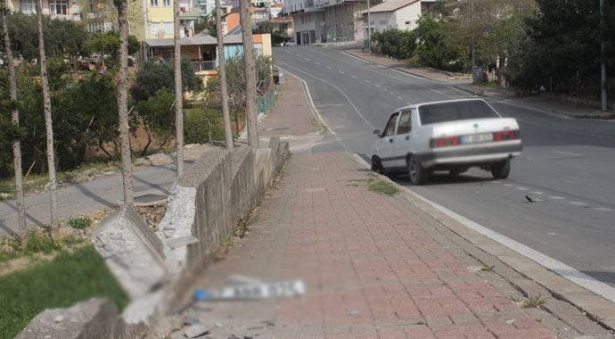 Çalıntı aracın alkollü sürücüsü nezaketi elden bırakmadı