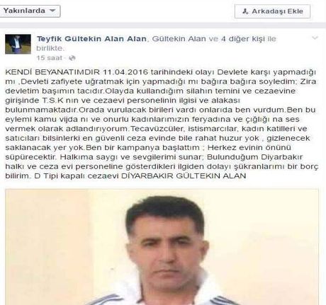 Özgecan'ın katilini öldürmüştü, şimdi de onları tehdit etti!