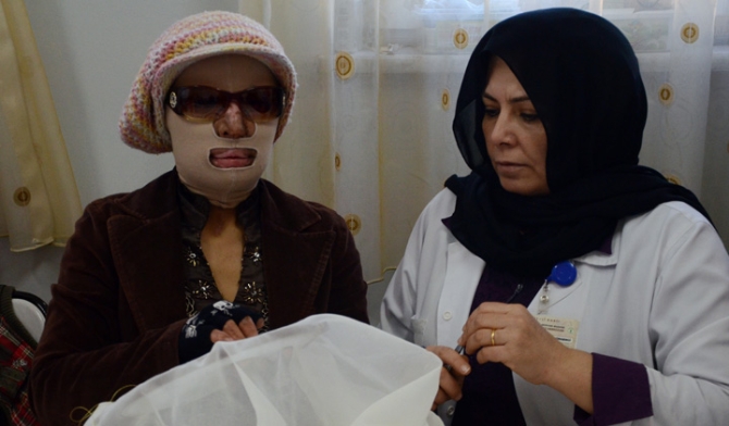 Evinde çıkan yangından sonra bu hale geldi!