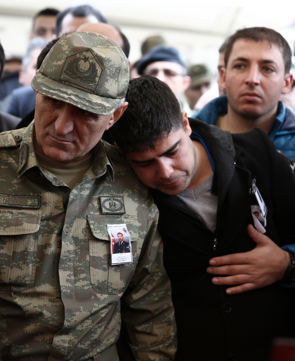 Şehit Jandarma Uzman Çavuş Uğur Şahin son yolculuğuna uğurlandı