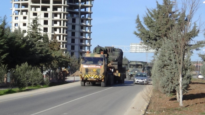 Namlular Suriye’ye çevrildi, askeri sevkiyat var