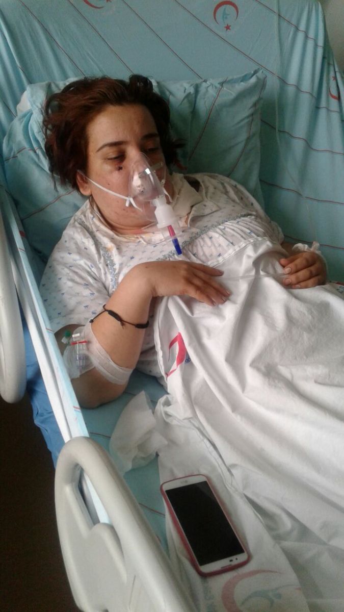 Kayınpederi tarafından vurulan gelin devlet koruması istiyor