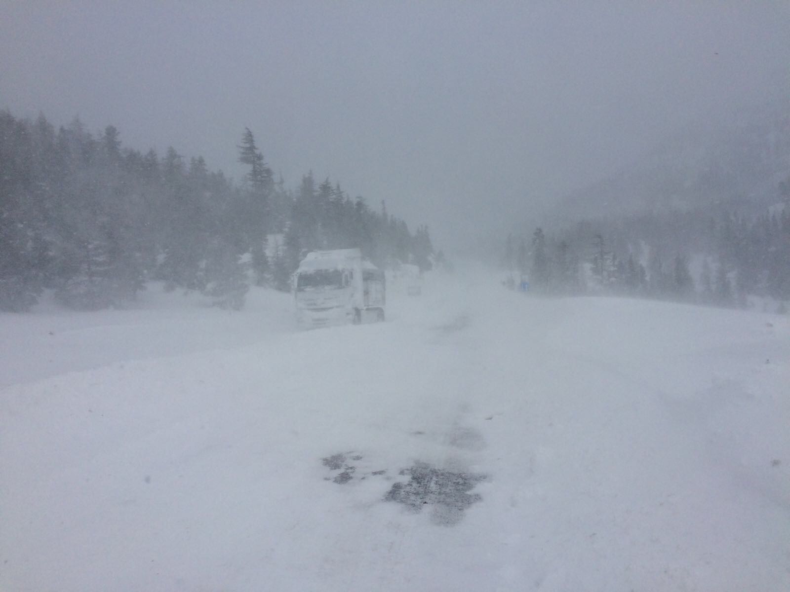 Konya'ya mevsimin ilk karı yağdı