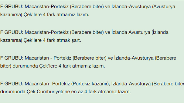 Gruptan çıkarsak rakip belli oldu
