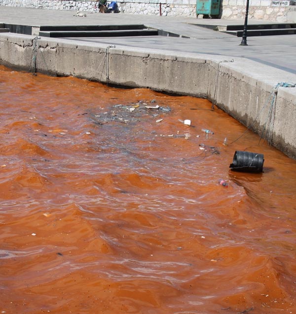 Denizi böyle görenler telefona sarıldı