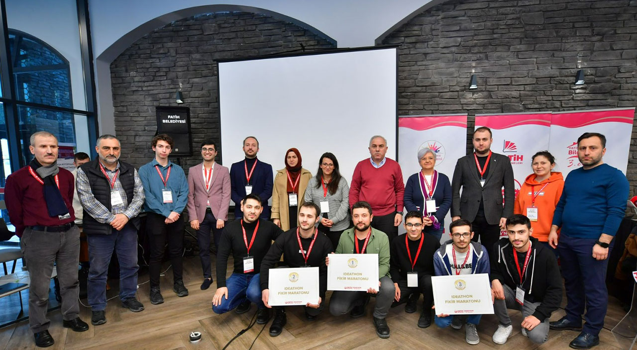 Fatih Ideathon Fikir Maratonu’nun kazananları ödüllendirildi