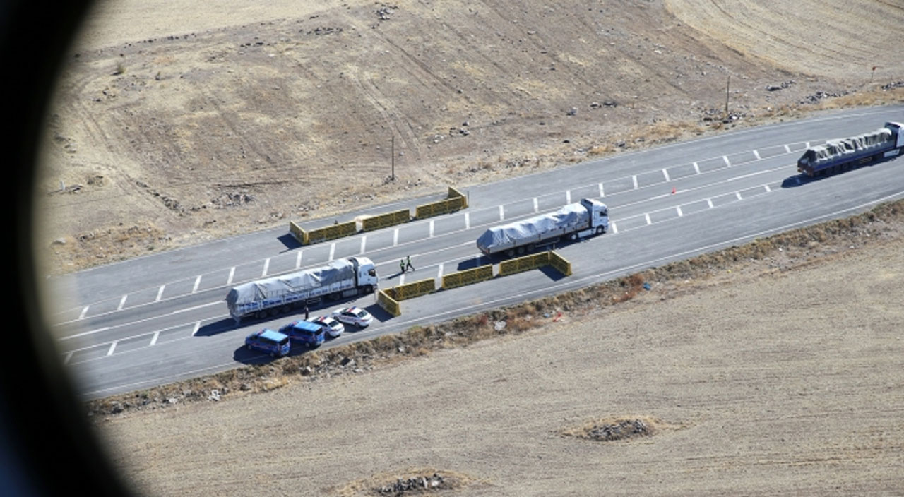 Jandarmadan 4 bin 94 kilometrelik yol ağında helikopterli trafik denetimi!