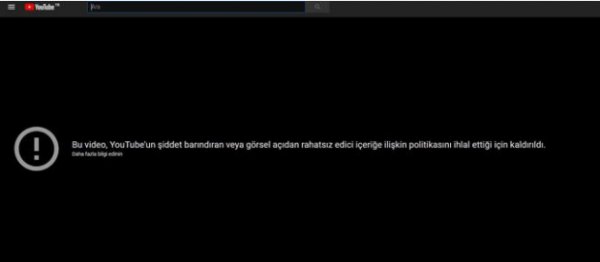 İki yüzlü YouTube, TSK'nın Afrin'i bombalama videosunu sildi