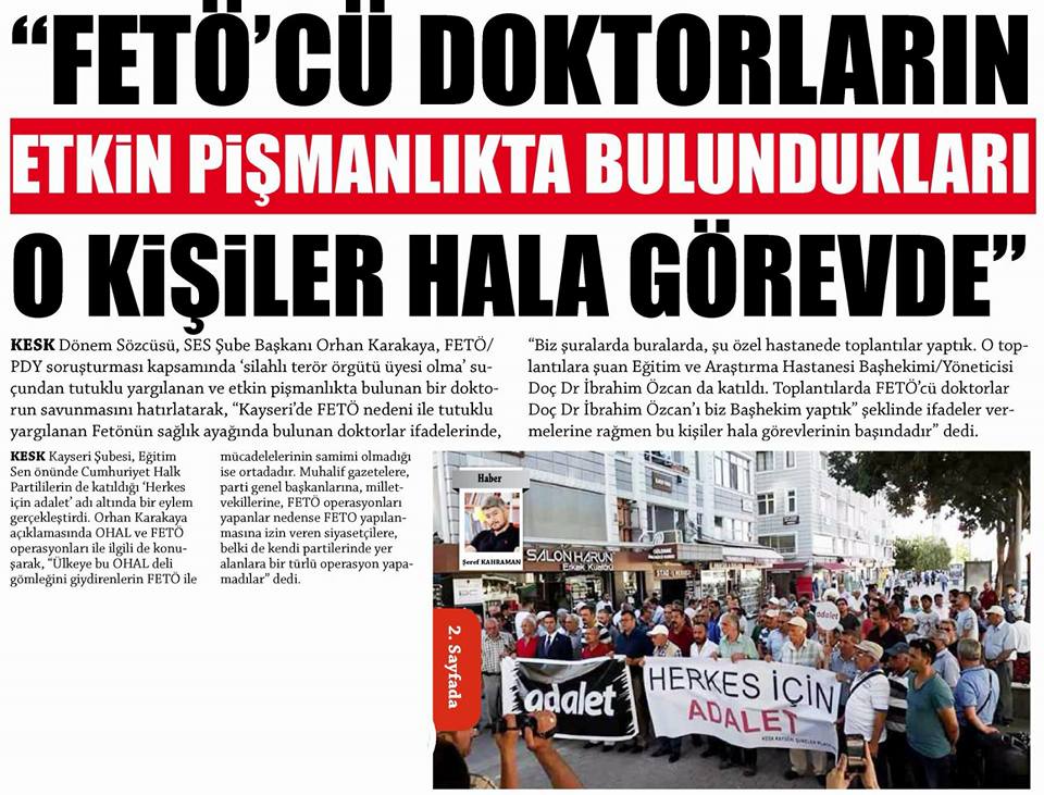 Kayseri’de FETÖ’nün gücü devam edecek mi?