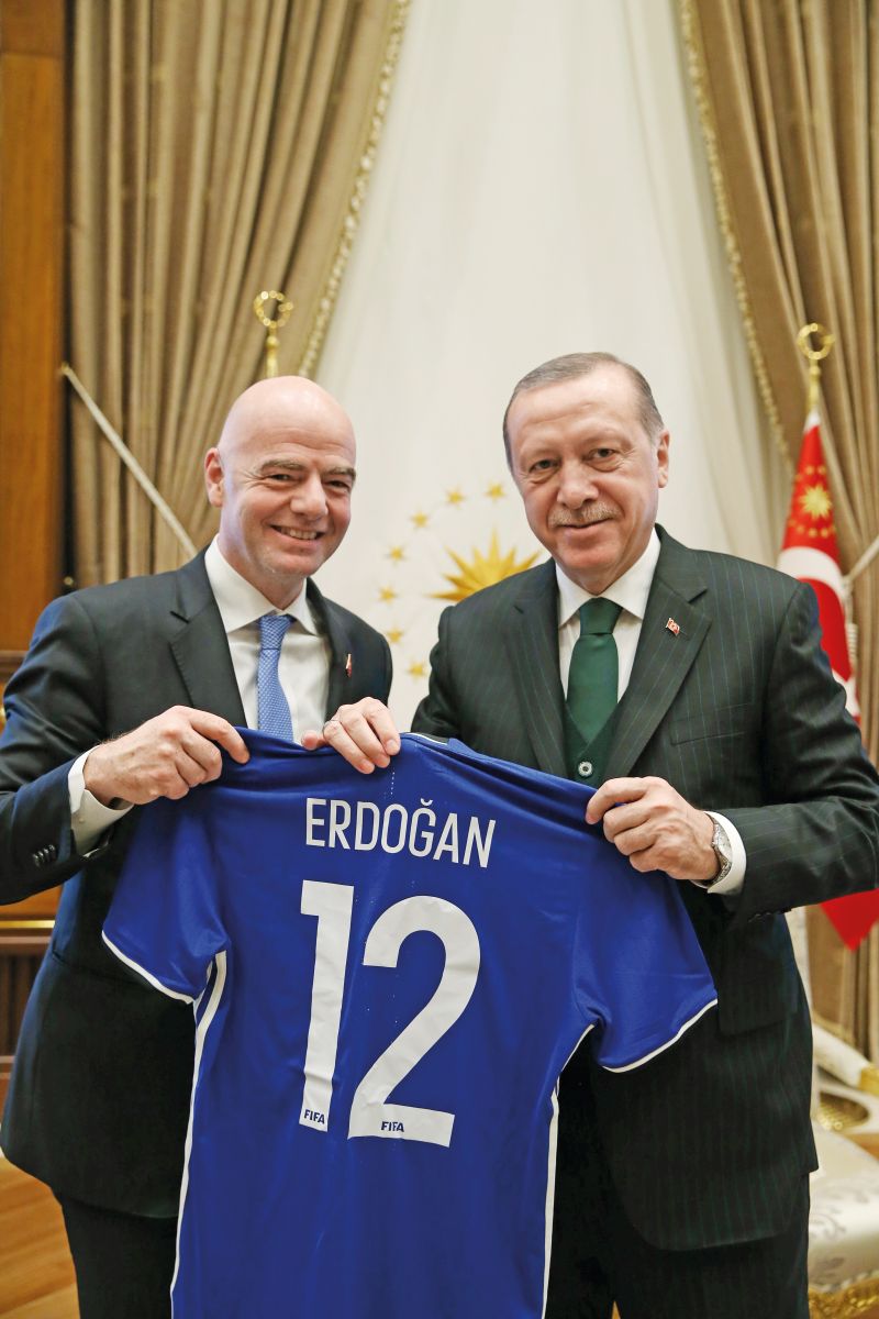 Beştepe’de futbol zirvesi