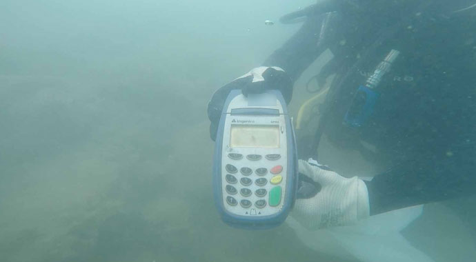 Denizden çıkanlar görenleri şaşırttı