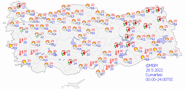 Meteoroloji'den sıcaklık uyarısı: 12 derece birden artacak, 40'ı aşacak (28 Mayıs 2022 hava durumu)