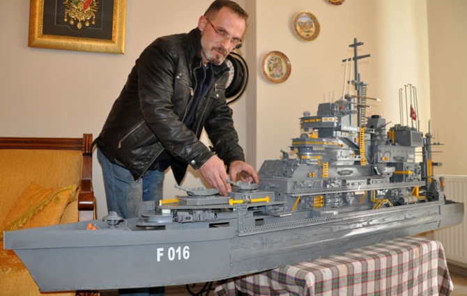 Bu gemiyi neyle yaptığına inanamayacaksınız!