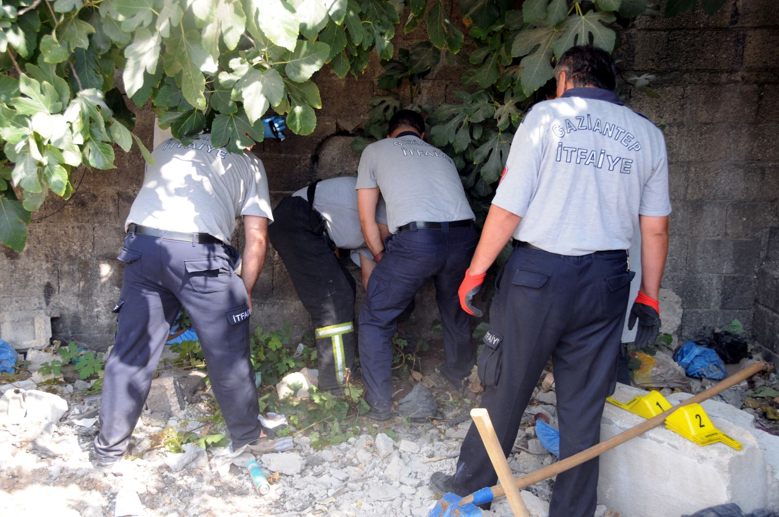 Gaziantep'te toprağa gömülü cenin bulundu!