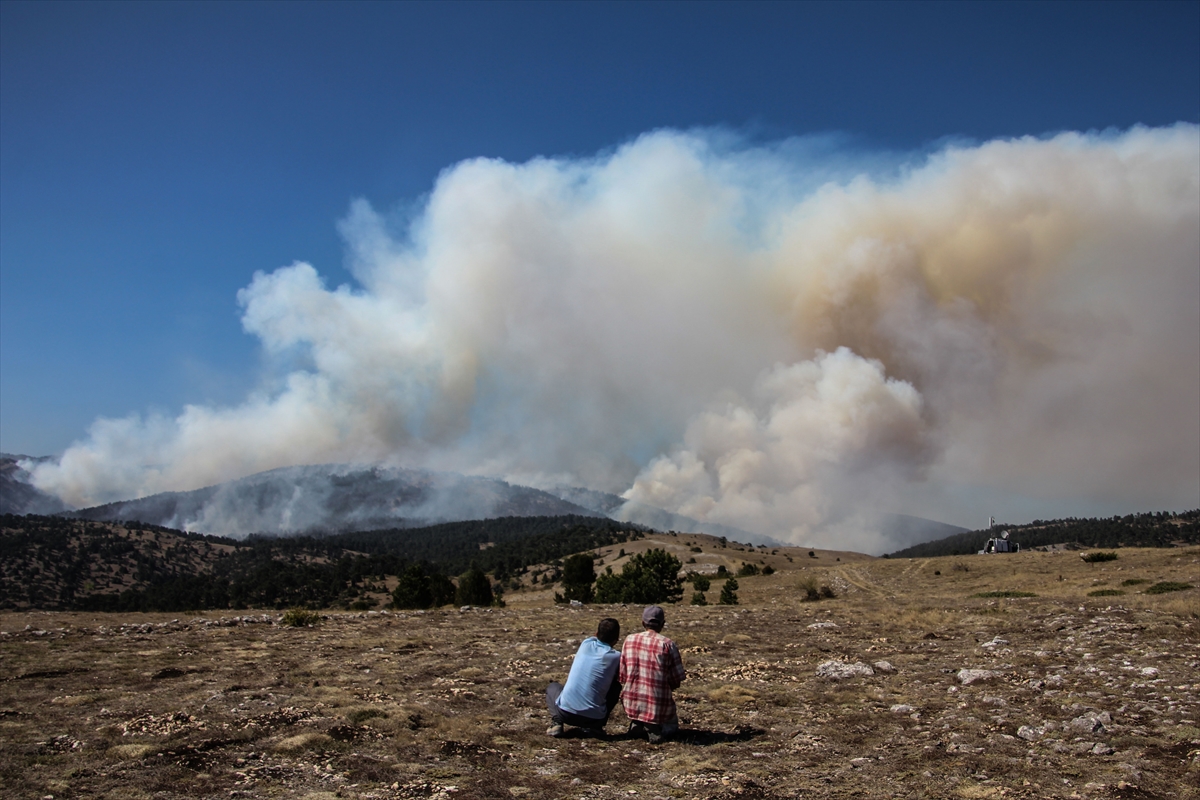 Kütahya'daki yangın 3. gününde