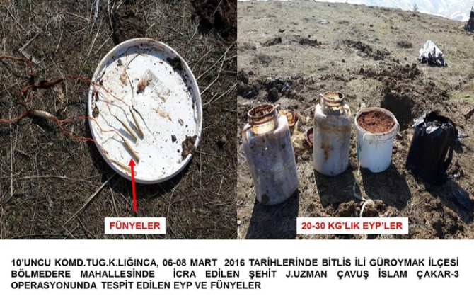 Bitlis’te 3 sığınak bulundu