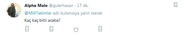 Arnavutluk'a yenilen Millîler, sosyal medyada dalga konusu oldu