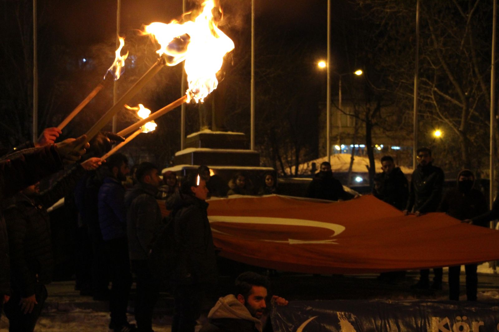 Ülkü Ocaklarından “Kudüs” protestosu