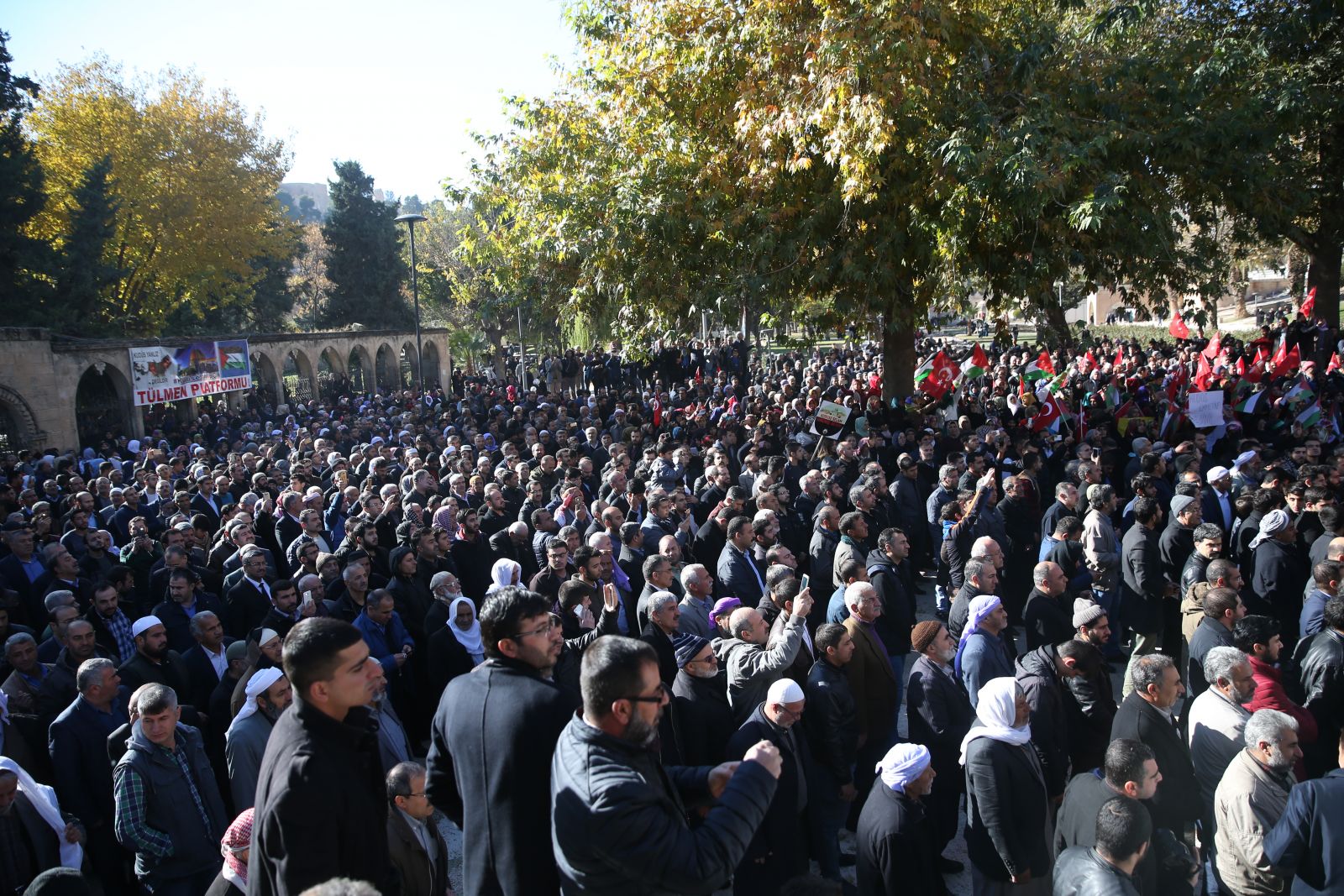 Şanlıurfa Kudüs için tek yürek