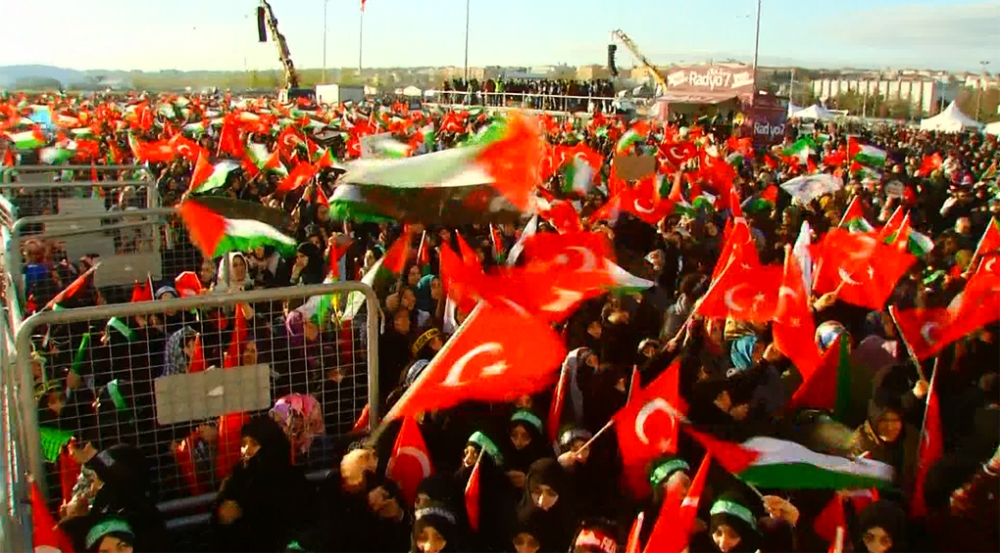 İstanbul, Kudüs için ayağa kalktı