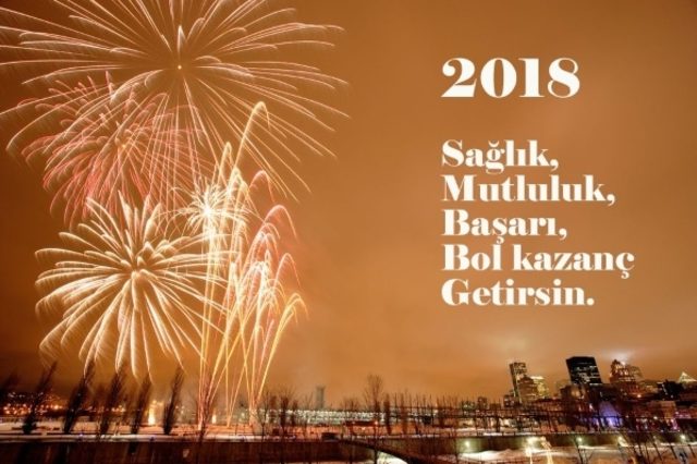 Yeni yıl 2018 resimli mesajları, En güzel Yılbaşı mesajları burada! En güzel yeni yıl tebrik mesajları, smsleri