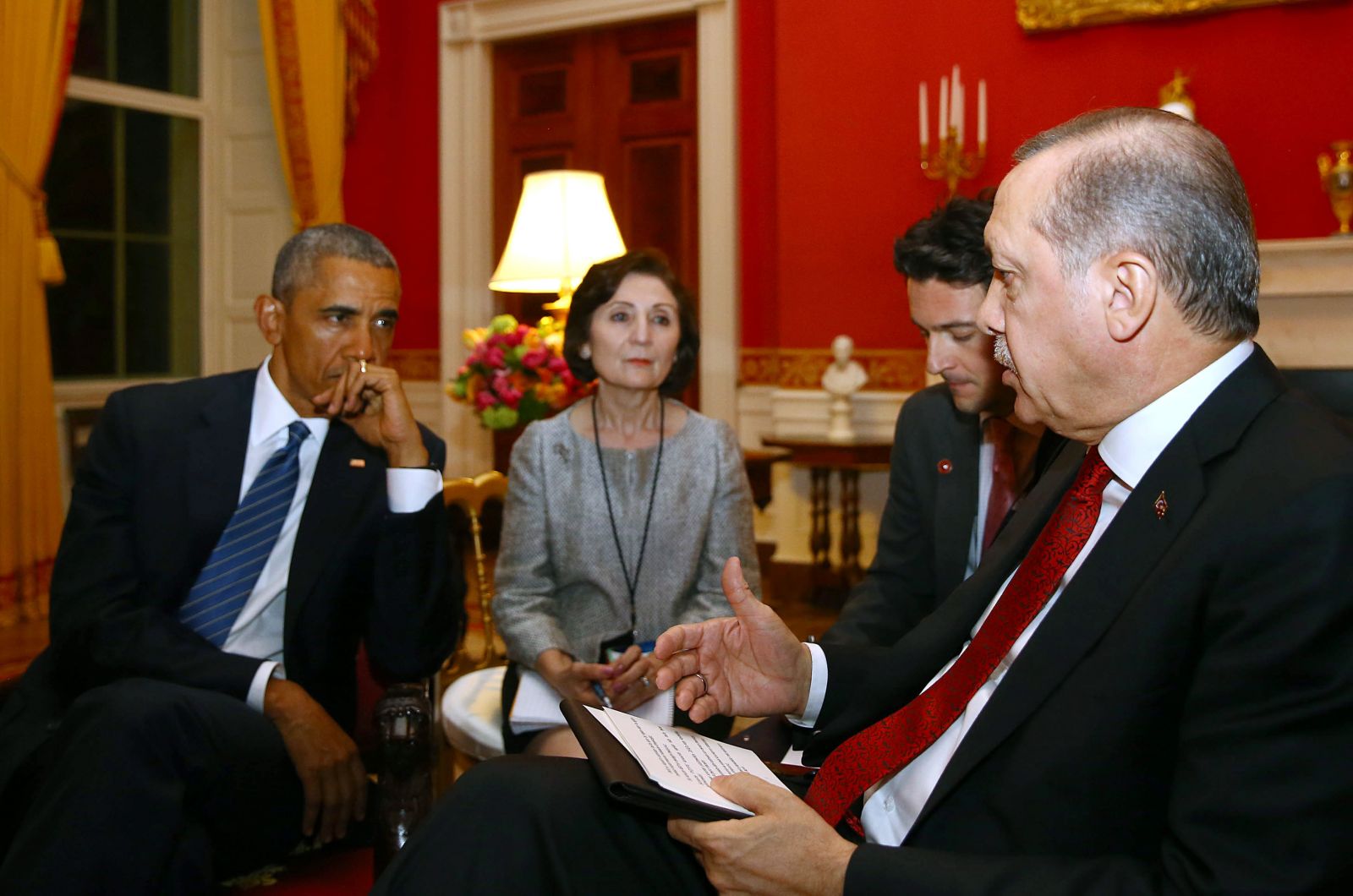 Erdoğan ve Obama'dan 50 dakikalık kritik görüşme