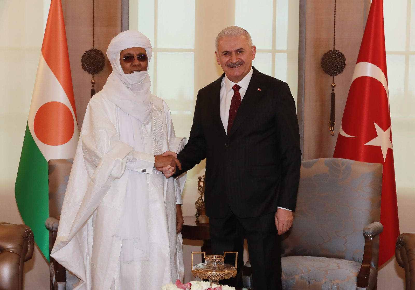 Nijer Başbakanı Rafini, Ankara'da