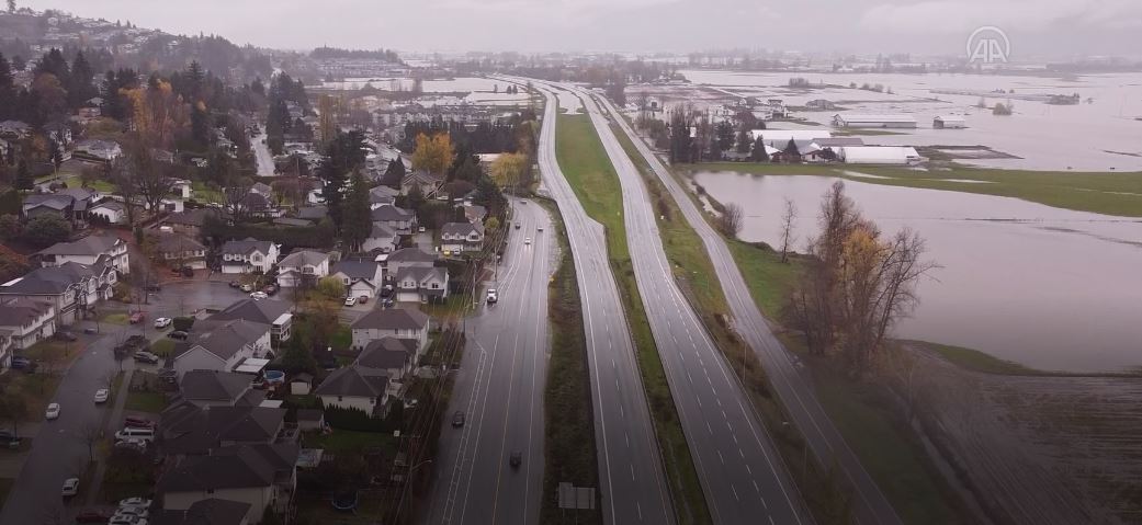 Kanada'da tarım arazileri sular altında kaldı