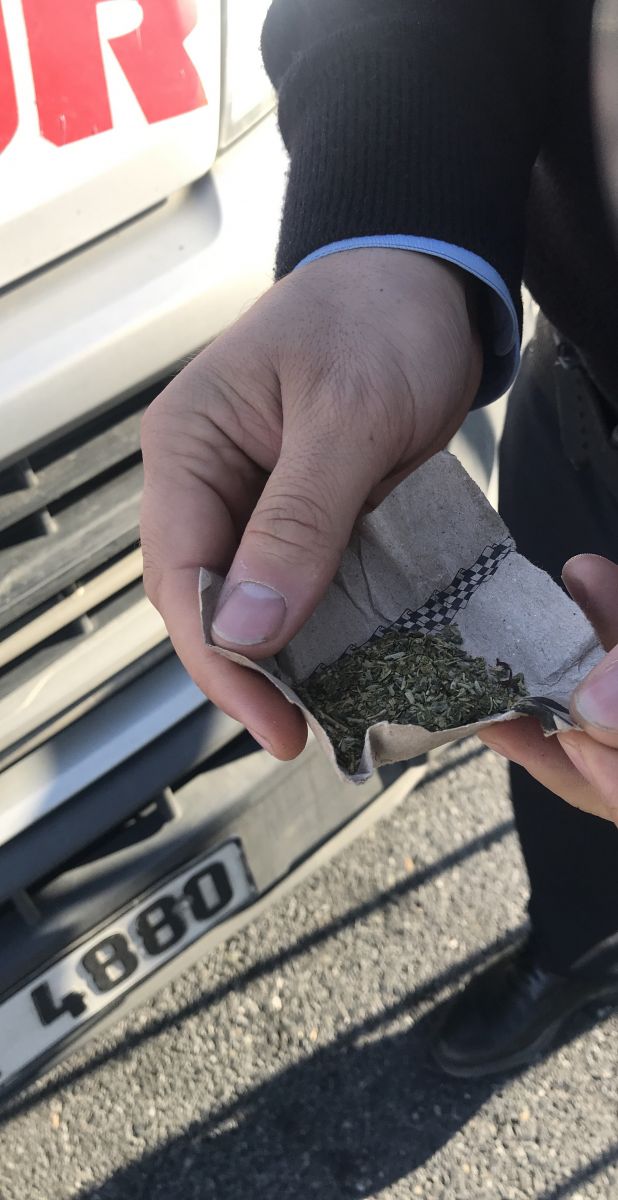 Bonzai içen servis şoförü direksiyon başında sızdı