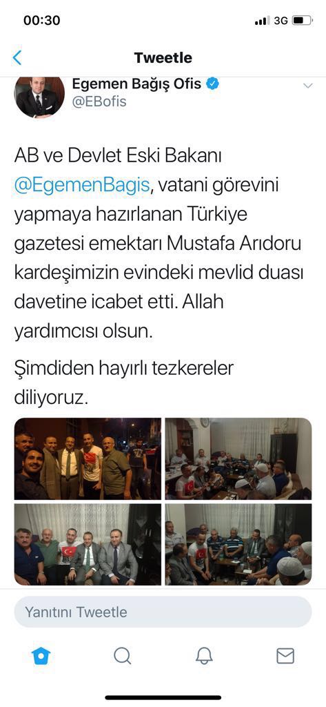 AB eski Bakanı ve Başmüzakereci Egemen Bağış, gazeteci Mustafa Arıdoru’yu askere uğurladı