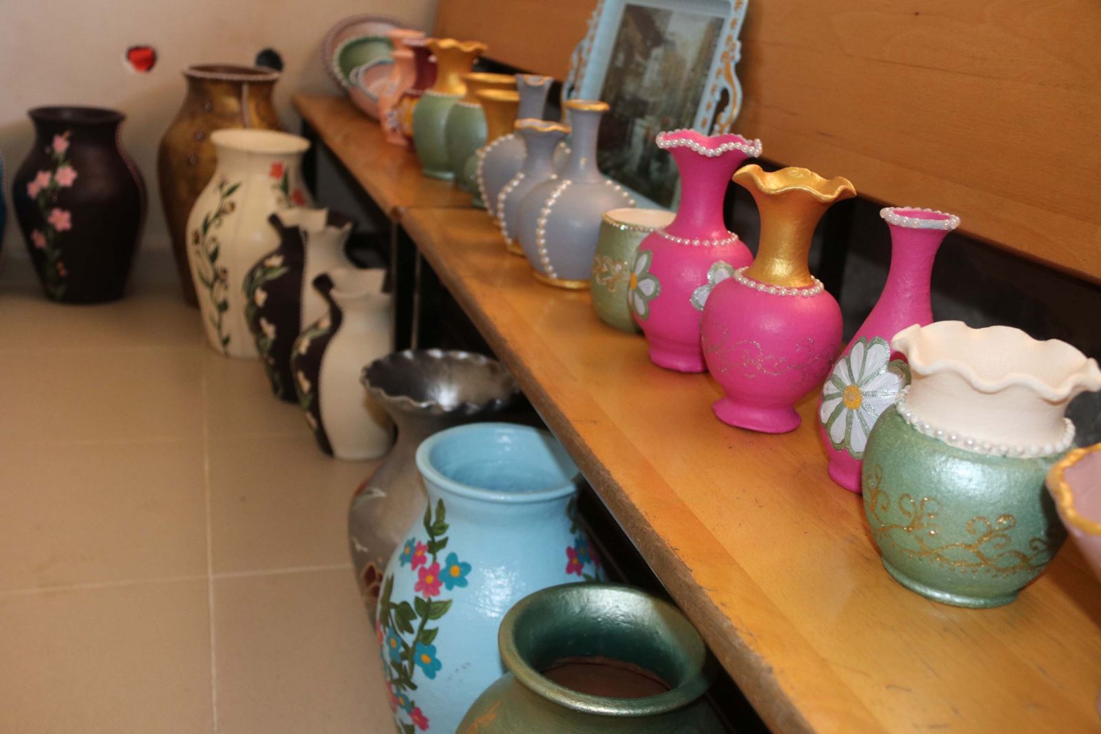 Kadınlar çamurdan para kazanıyor