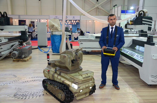 PKK ile mücadele için Türk yapımı uzaktan kumandalı robot