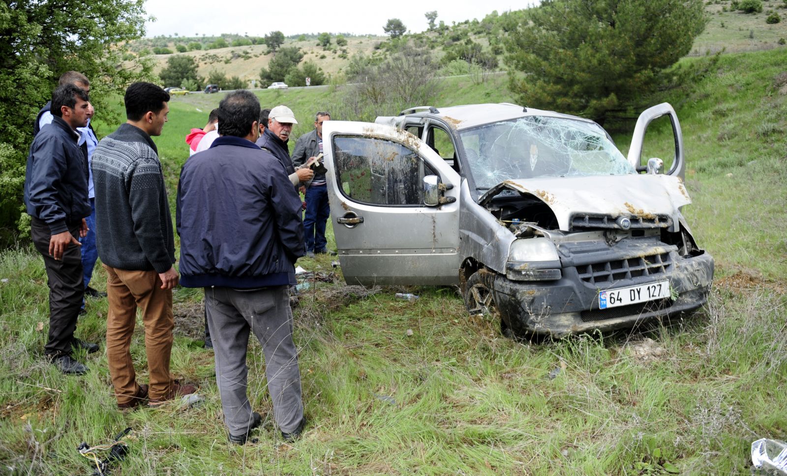 Uşak'ta feci kaza! Takla atan otomobildeki çocuk öldü