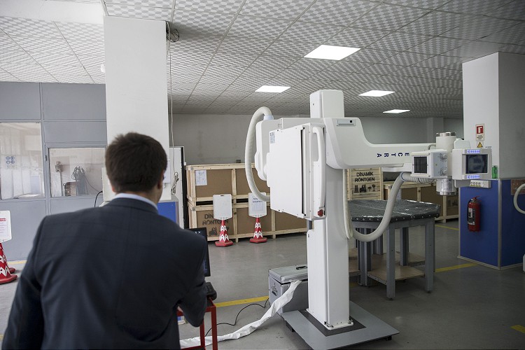 Yerli üretim röntgen makineleri göreve hazır