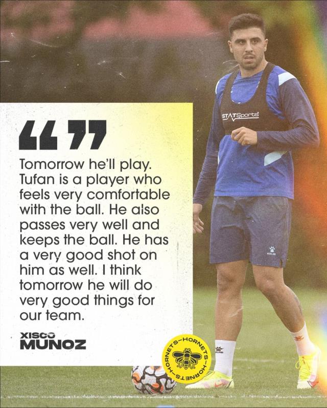 Watford'un hocası Munoz Ozan Tufan’ı yere göğe sığdıramadı