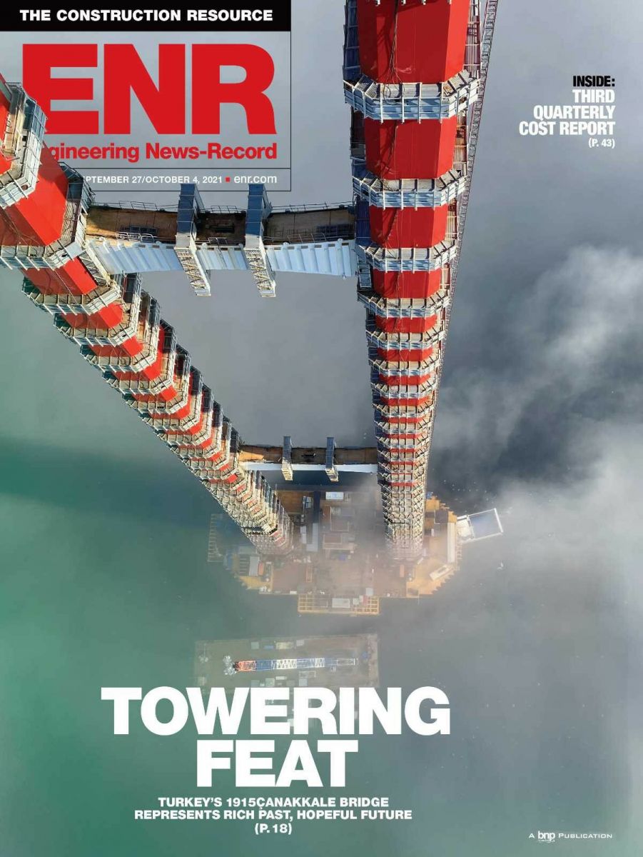 1915 Çanakkale Köprüsü dünya basınına damga vurdu!