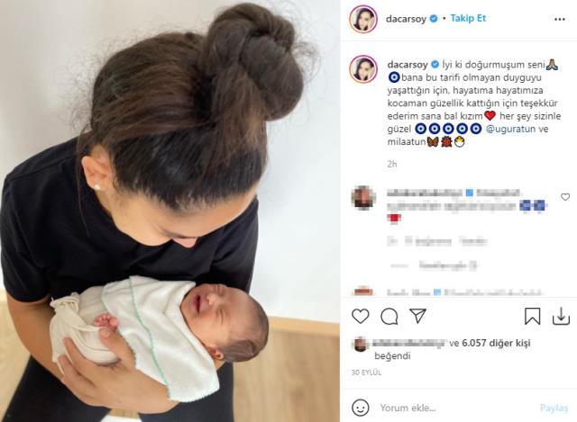 MasterChef'in eski yarışmacısı Duygu Acarsoy anne oldu!