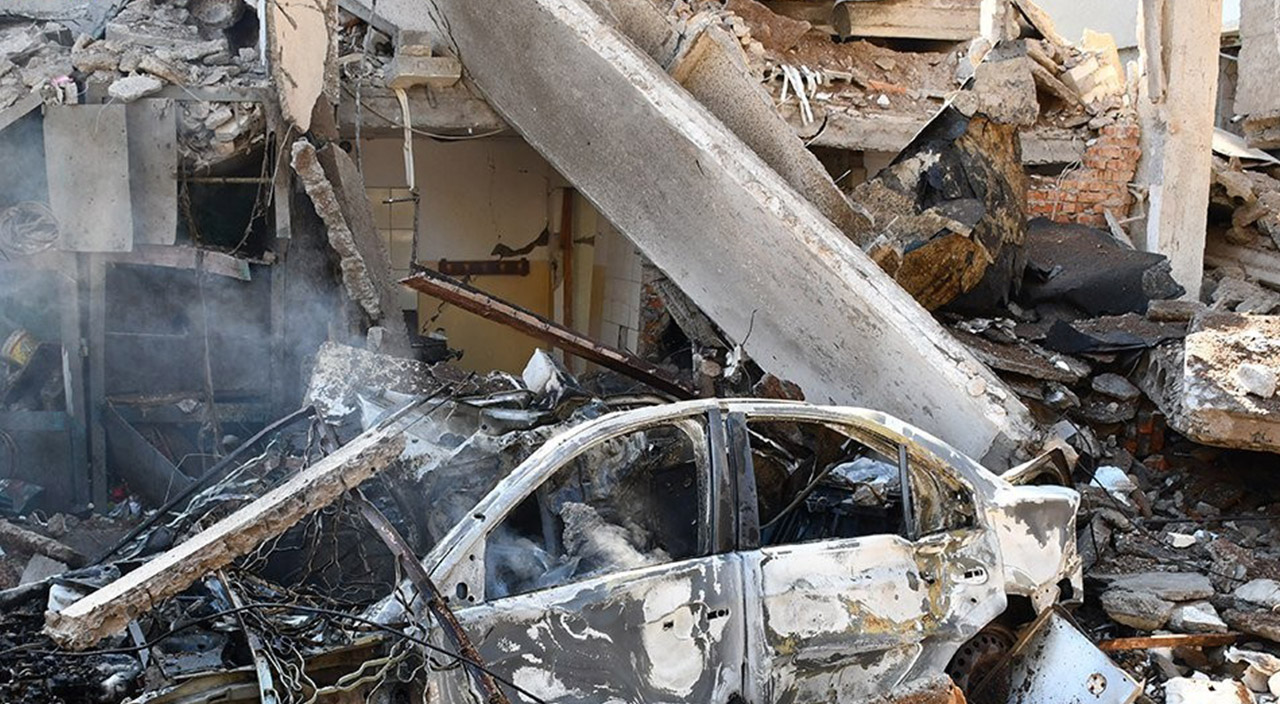 Rusya Mikolayiv'deki iki üniversite binasını vurdu