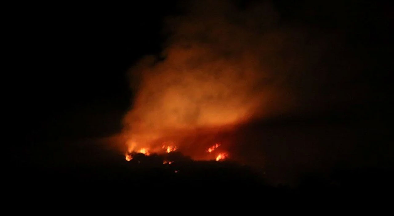 Yunanistan’daki yangın Edirne sınırına dayandı: Dumanlar gökyüzünü kapladı