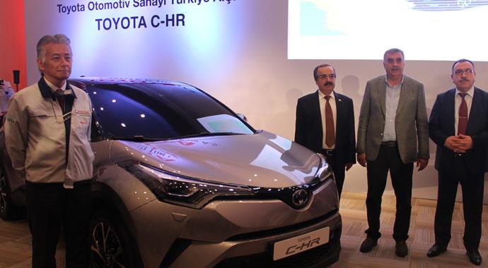 Yeni Toyota C-HR Sakarya'da görücüye çıktı