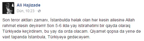 'Türkiye'den vazgeçmeyeceğiz'