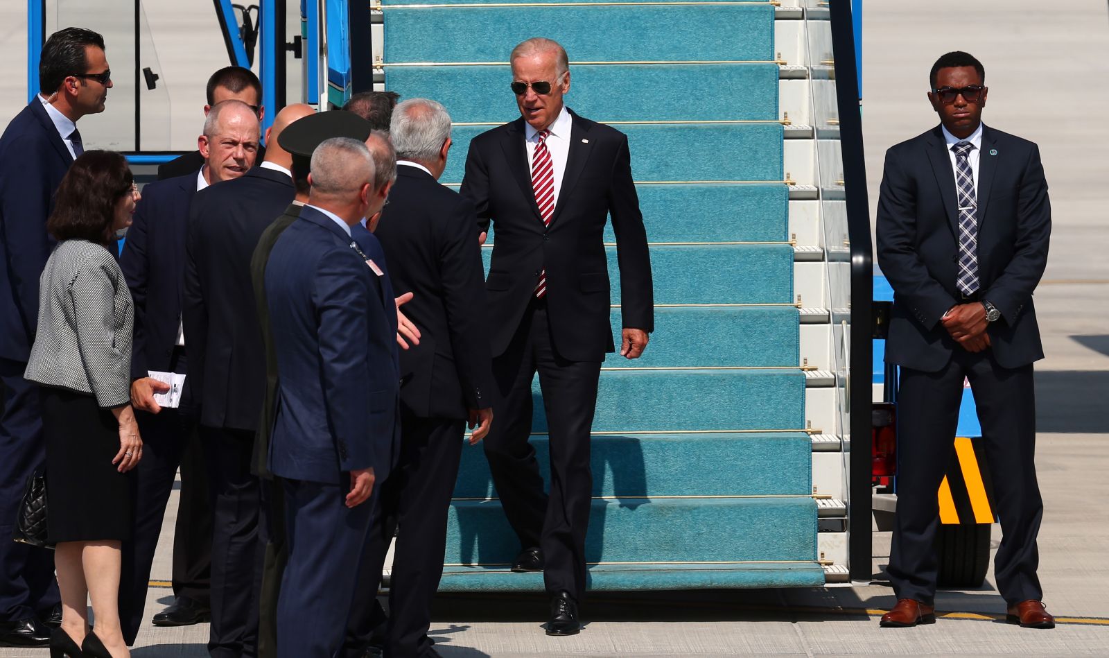 Joe Biden'i Ankara Vali Yardımcısı karşıladı