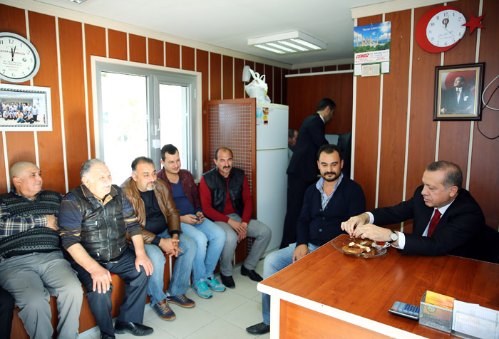 Erdoğan'dan sürpriz ziyaret!
